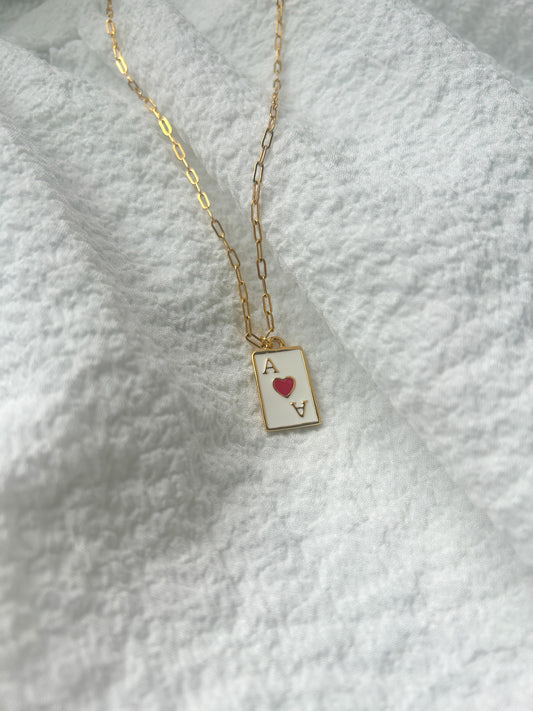 Ace Card Necklace