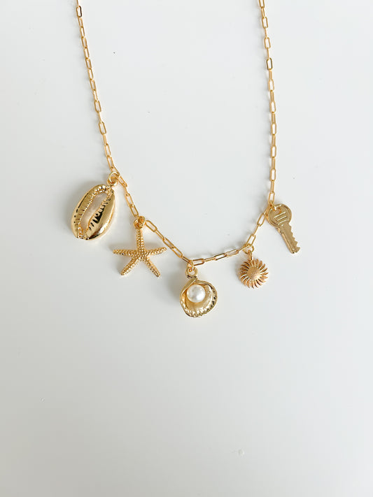 Gold Charm Bracelet