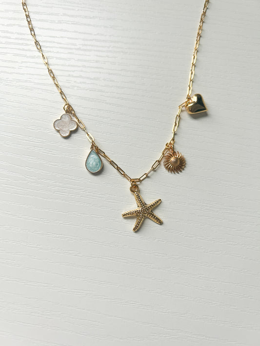 Beachy Charm Necklace