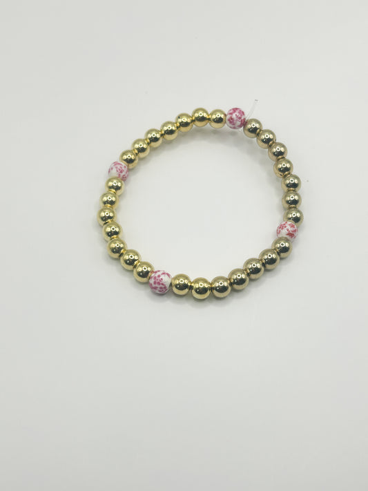 Mini Pink Coastal Bracelet
