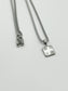 Silver Box Chain Necklace